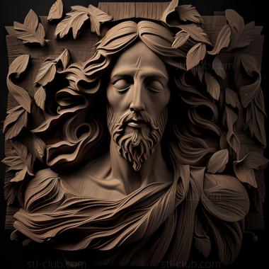 3D model st jesus (STL)